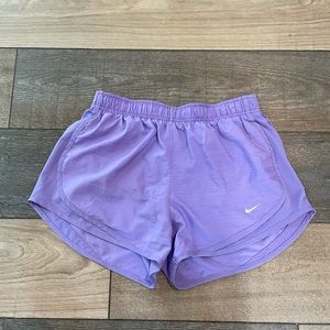 Light Purple Nike Tempo Shorts